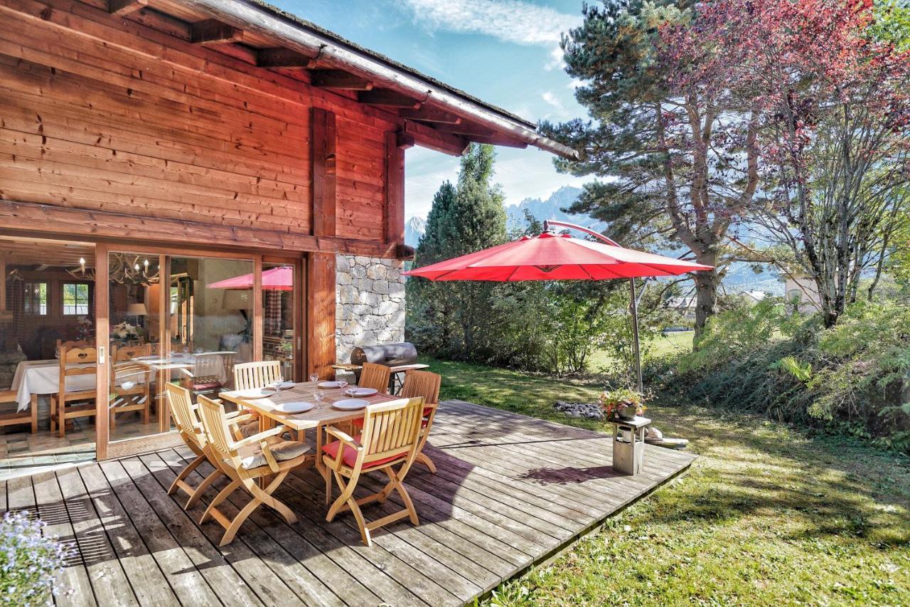 Villa Thendia Montblanc Les Houches Esterno foto
