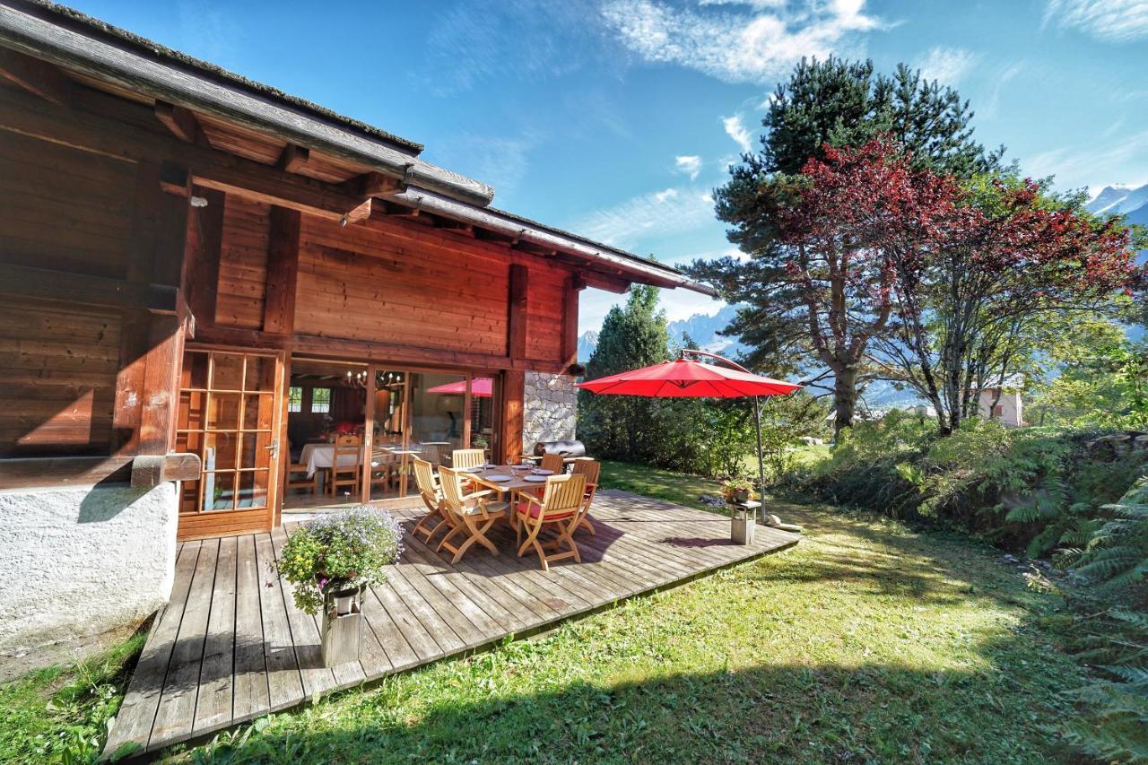 Villa Thendia Montblanc Les Houches Esterno foto